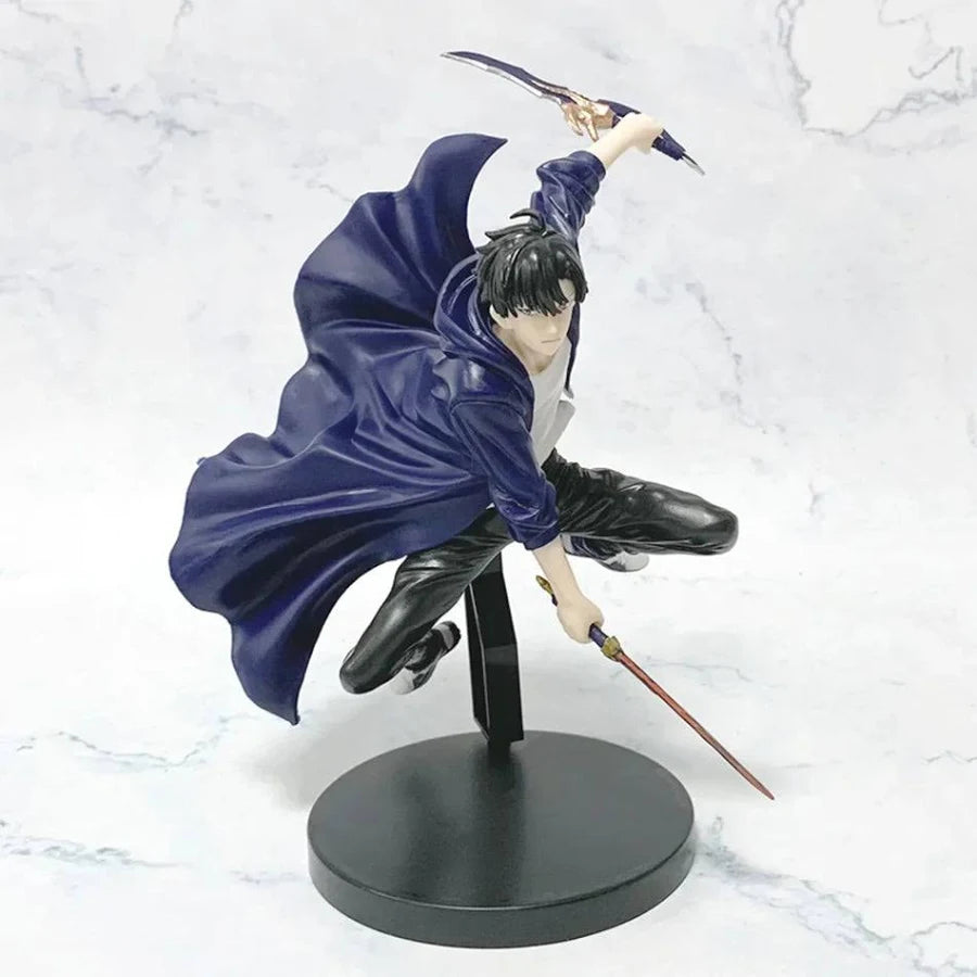 Sung Jin Woo Figure 18cm Solo Leveling Anime Collectible | Shadow Monarch