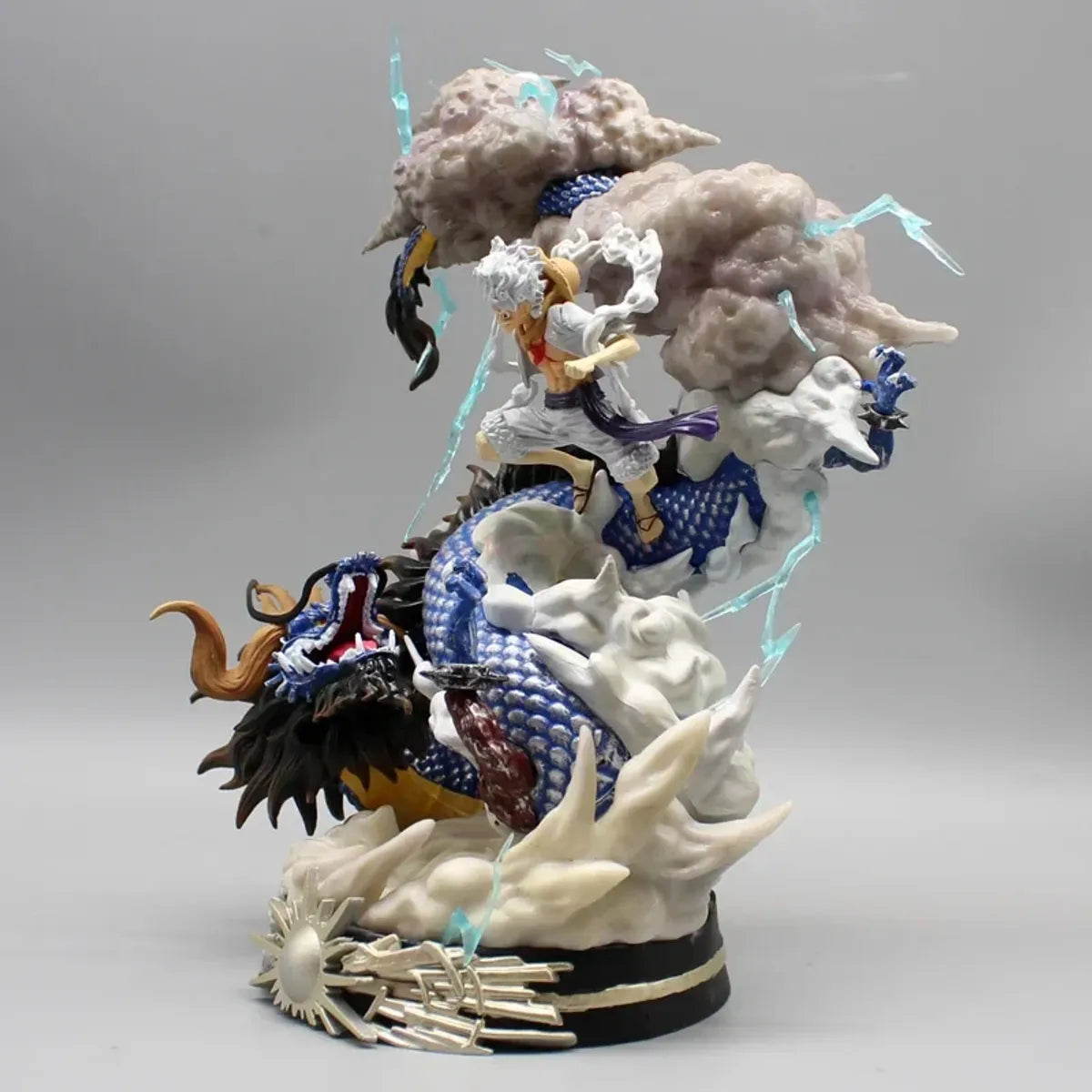 Monkey D. Luffy Gear 5 Action Figure 25cm | One Piece Sun God Nika Collectible