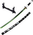 Sanemi Katana 104cm Wooden Replica with Stand | Demon Slayer Sword