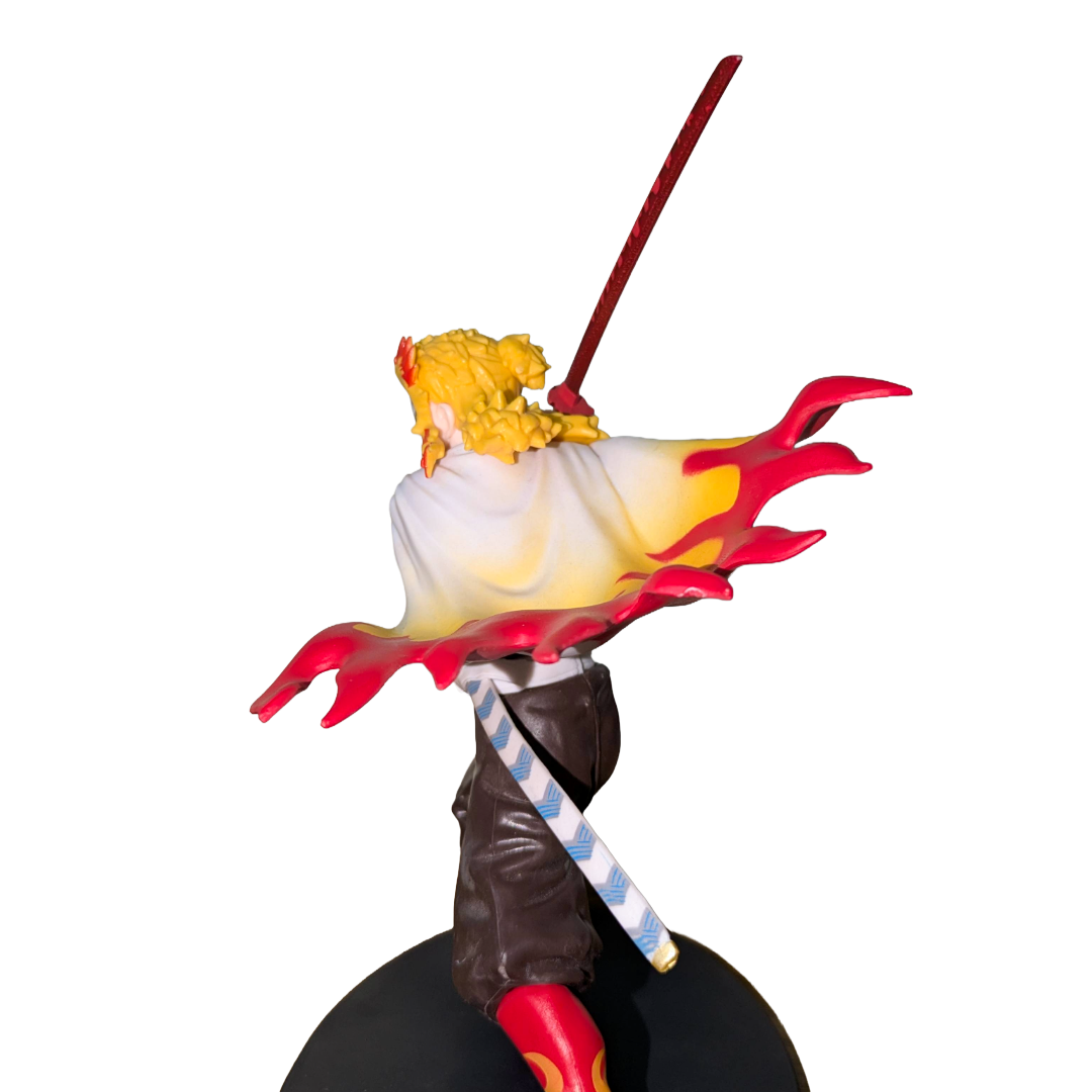 Kyojuro Rengoku Combo Set – Rengoku Action Figure + Wooden Katana