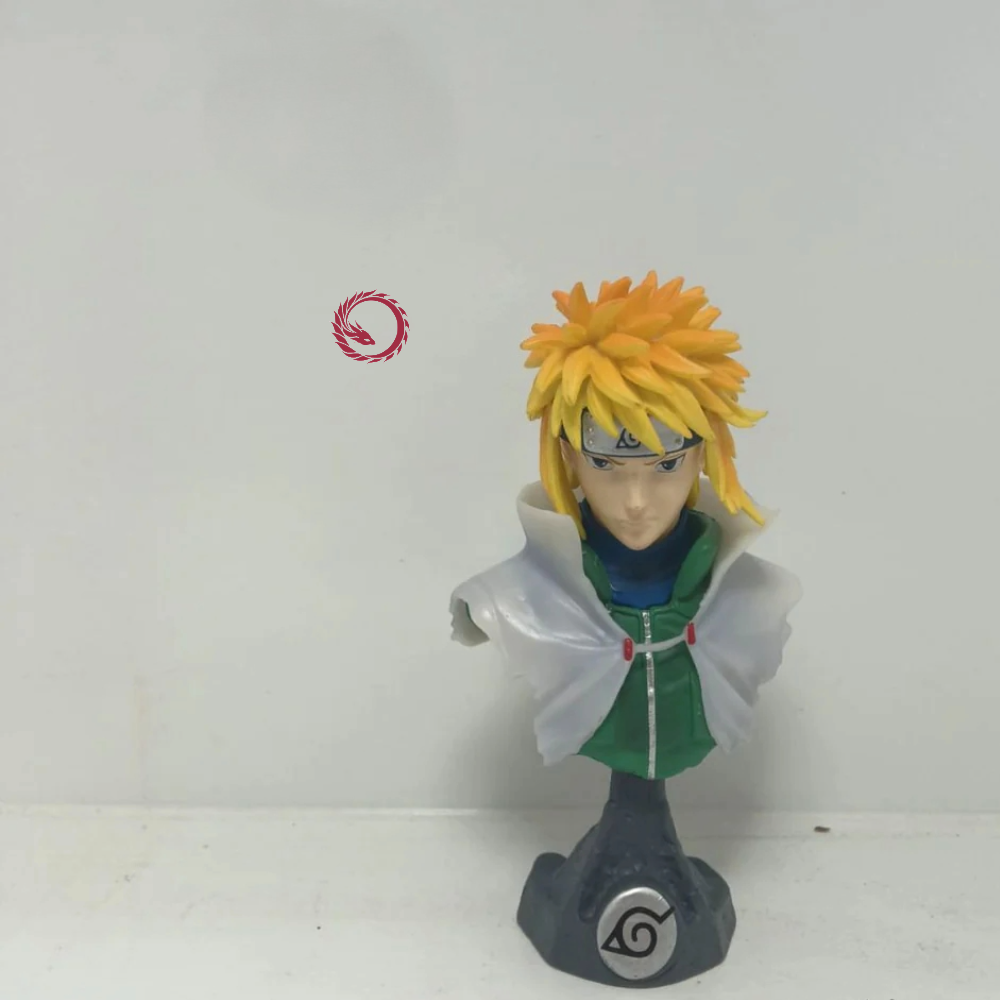 Minato Namikaze Bust Figure – Anime Collectible Statue (Leaf Hokage Edition)